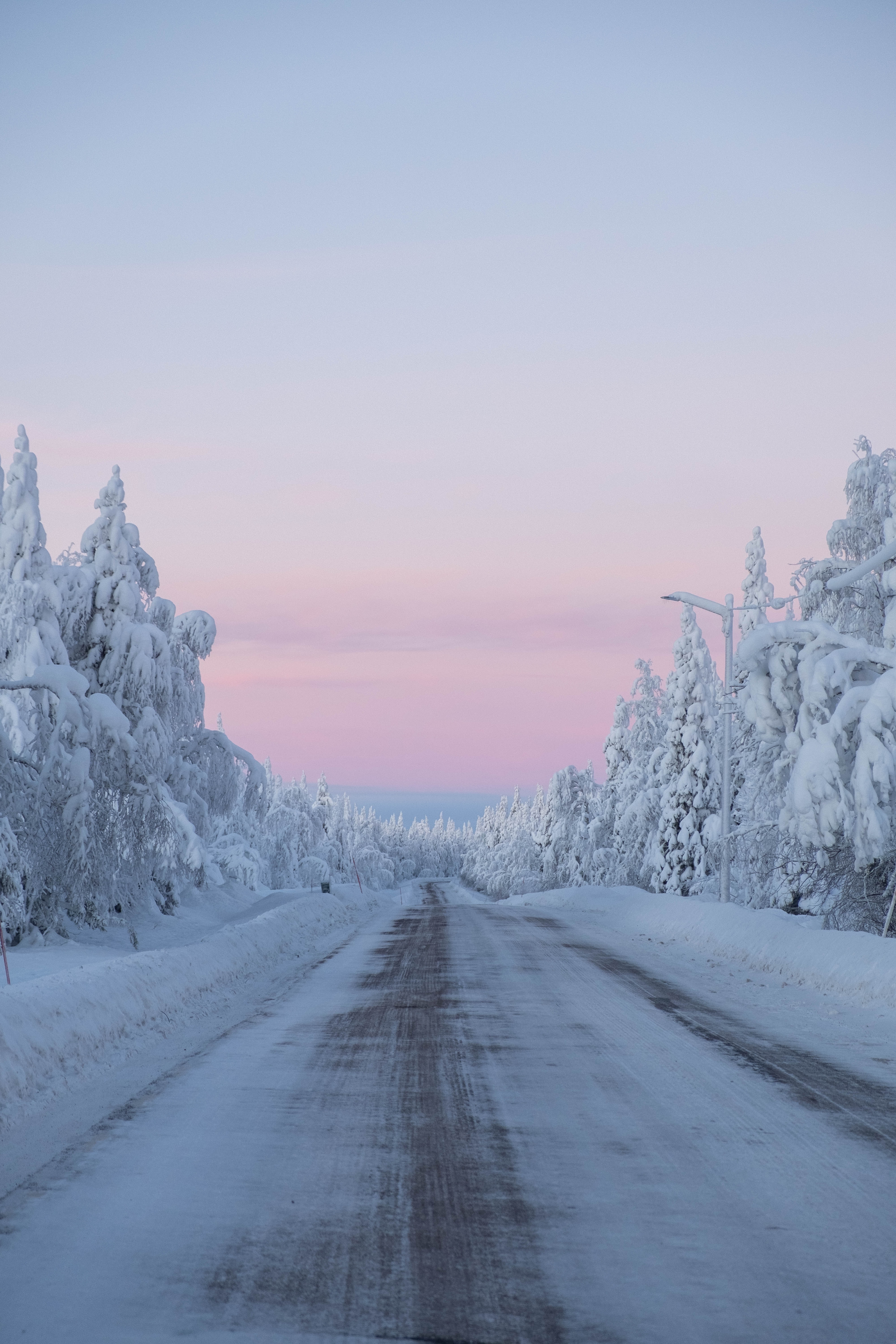 road in winter